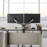 desire2 Monitorarm Duo Aluminium