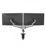 desire2 Monitorarm Duo Aluminium