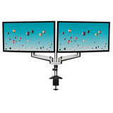 desire2 Monitorarm Duo Aluminium