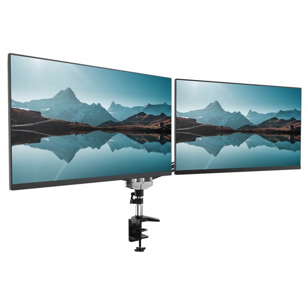 desire2 Monitorarm Duo Aluminium