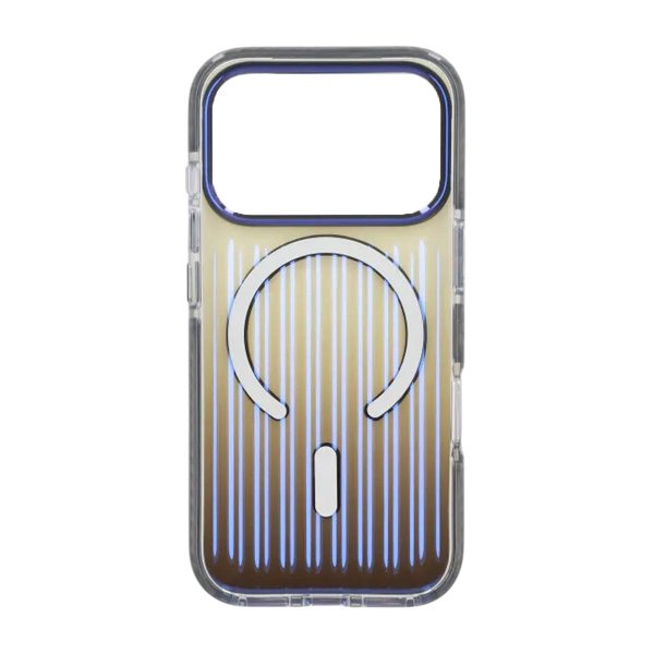 iPhone 17 Pro Max Cover Bølget MagSafe Grå