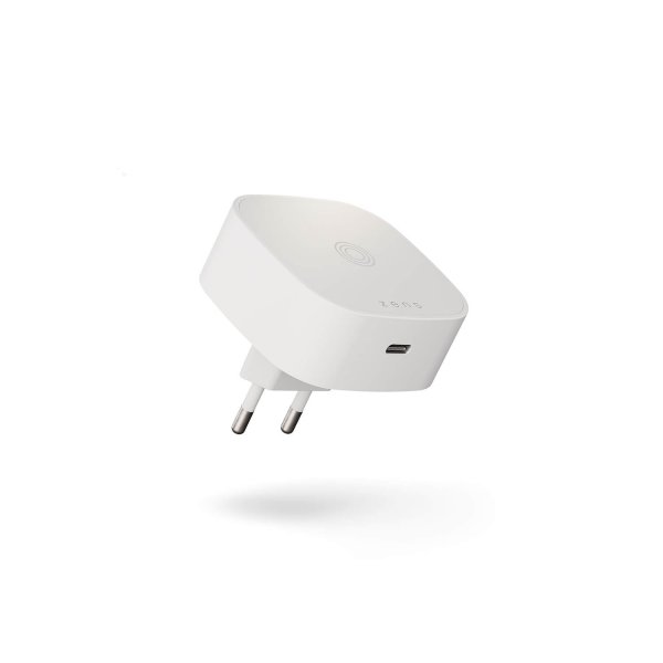 Zens Trådløs Oplader Vægadapter Qi2 MagSafe Hvid