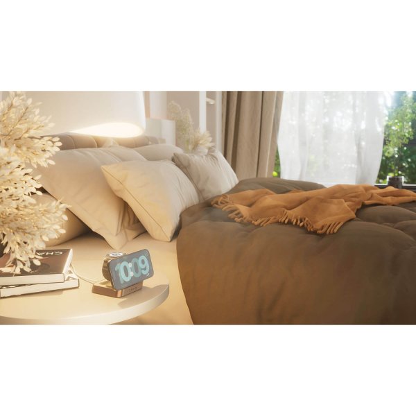 Zens Trådløs Oplader Nightstand Charger Pro 2 MagSafe Copper