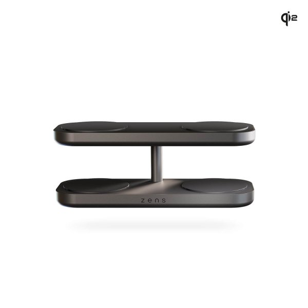 Zens Trådløs Oplader Quattro Pro 4 Qi2 MagSafe Sort
