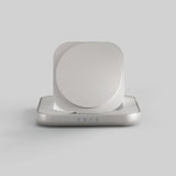 Zens Trådløs Oplader Magnetic Nightstand Charger Qi2 15W Hvid