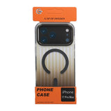 iPhone 17 Pro Max Cover Bølget MagSafe Grå