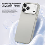 Dux Ducis iPhone 17 Pro Max/iPhone 18 Pro Max Cover Piel Series MagSafe Beige