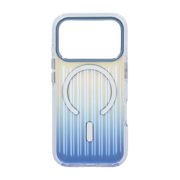 iPhone 17 Pro Max Cover Bølget MagSafe Blå