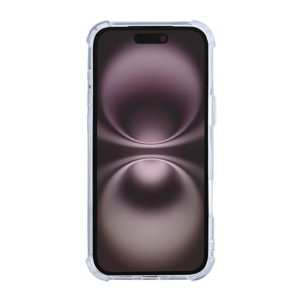 iPhone 17 Cover Forstærkede Hjørner Gennemsigtig