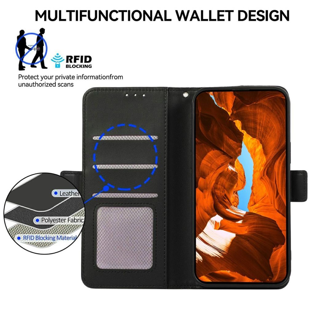 ABEEL Google Pixel 11/Pixel 11 Pro Etui RFID-beskyttelse Sort