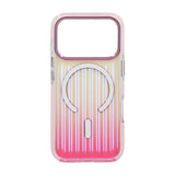 iPhone 17 Pro Cover Bølget MagSafe Pink