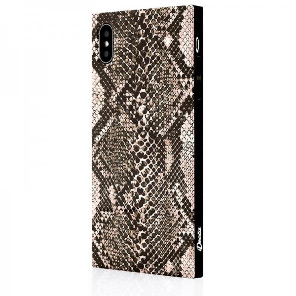 iDecoz iPhone X/Xs Cover Square Case Python