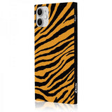 iDecoz iPhone 11 Cover Square Case Tiger