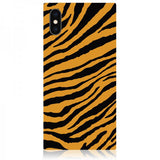 iDecoz iPhone X/Xs Cover Square Case Tiger