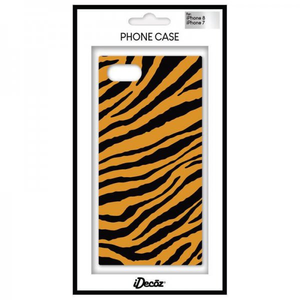 iDecoz iPhone 7/8/SE Cover Square Case Tiger