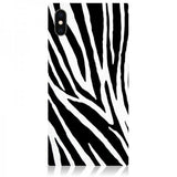 iDecoz iPhone Xs Max Cover Square Case Zebra