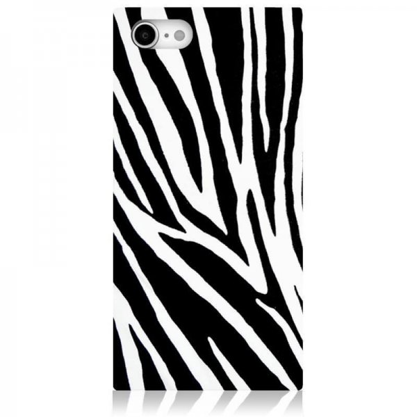 iDecoz iPhone 7/8/SE Cover Square Case Zebra