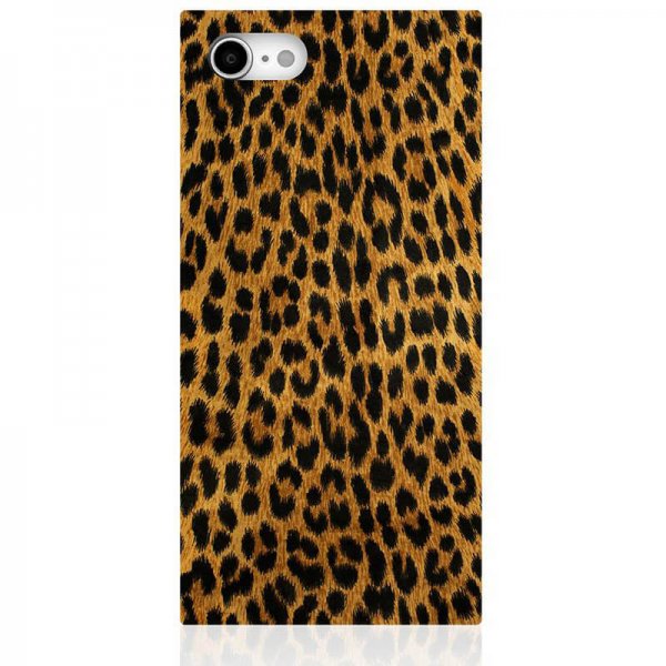 iDecoz iPhone 7/8/SE Cover Square Leopard
