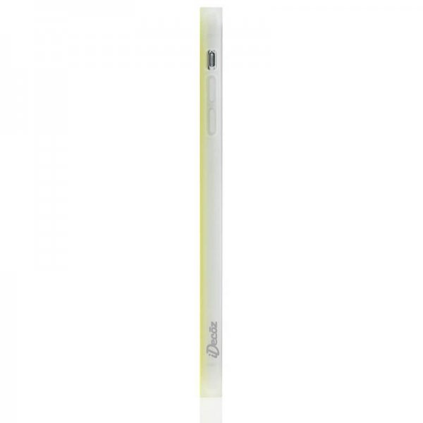 iDecoz iPhone 11 Pro Max Square Cover Neon Gul