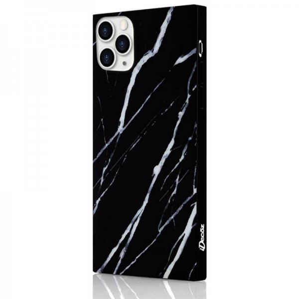 iDecoz iPhone 11 Pro Cover Square Case Marble Sort