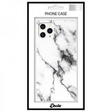 iDecoz iPhone 11 Pro Cover Square Case Marmor Hvid