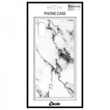 iDecoz iPhone Xs Max Cover Square Case Marmor Hvid