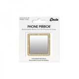 iDecoz Mobilspejl Phone Mirror Gold Crystals