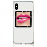 iDecoz Mobilspejl Phone Mirror Sort Marmor