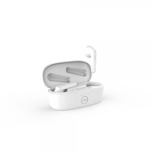 Jays True Wireless Høretelefon t-Six Hvid