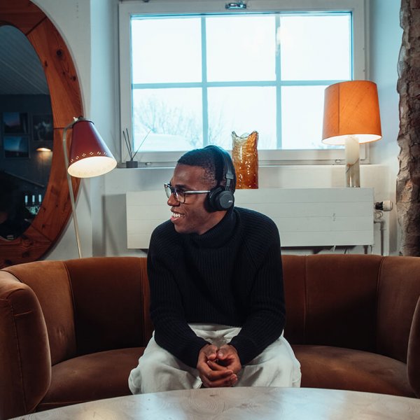 Jays Høretelefoner q-Seven Combo Wireless ANC On-Ear Sort