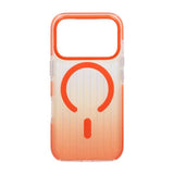iPhone 17 Pro Cover Bølget MagSafe Orange