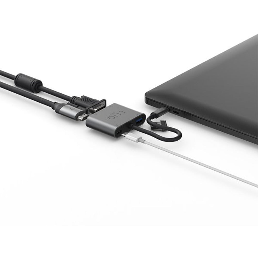 LINQ by Elements 4-i-1 USB-C Multiport Hub