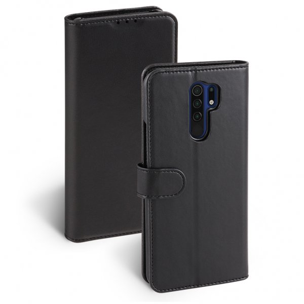 Krusell Xiaomi Redmi 9 Etui PhoneWallet Sort
