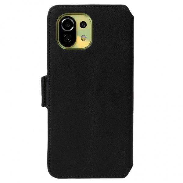 Krusell Xiaomi Mi 11 Lite Etui Leather PhoneWallet Sort
