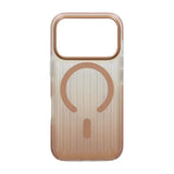 iPhone 17 Pro Max Cover Bølget MagSafe Guld