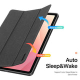 Dux Ducis Samsung Galaxy Tab S11 Etui DOMO Series Sort