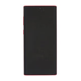 Samsung Galaxy Note 10 Skærm med LCD Display - Rød