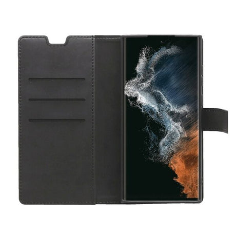 Vivanco Samsung Galaxy S23 Ultra Etui Classic Wallet Sort