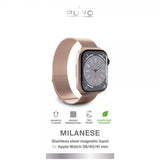 Puro Apple Watch 38/40/41/42mm Rem Milanese Rose