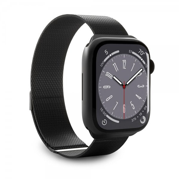 Puro Apple Watch 38/40/41/42mm Rem Milanese Sort