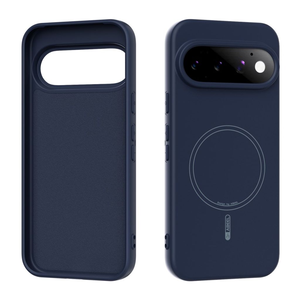 ABEEL Google Pixel 11 Pro Cover Silikone MagSafe Mørkblå