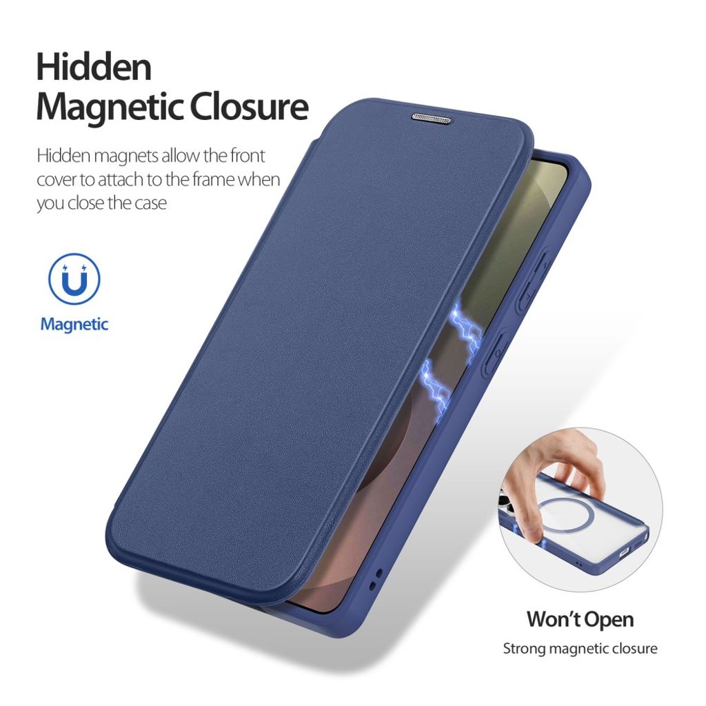 Dux Ducis Samsung Galaxy S26 Ultra Etui Skin X Pro Series MagSafe Blå