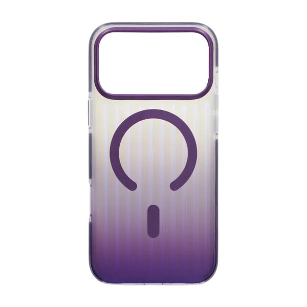 iPhone 17 Pro Max Cover Bølget MagSafe Lilla