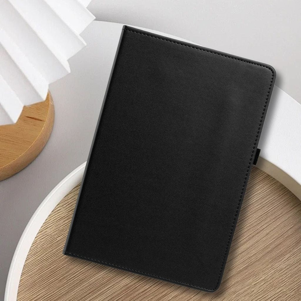Samsung Galaxy Tab S12 Plus Etui 360 Grader Vridbar Sort