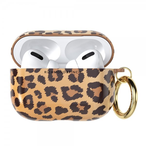 Richmond & Finch AirPods Pro Cover Soft Leopard