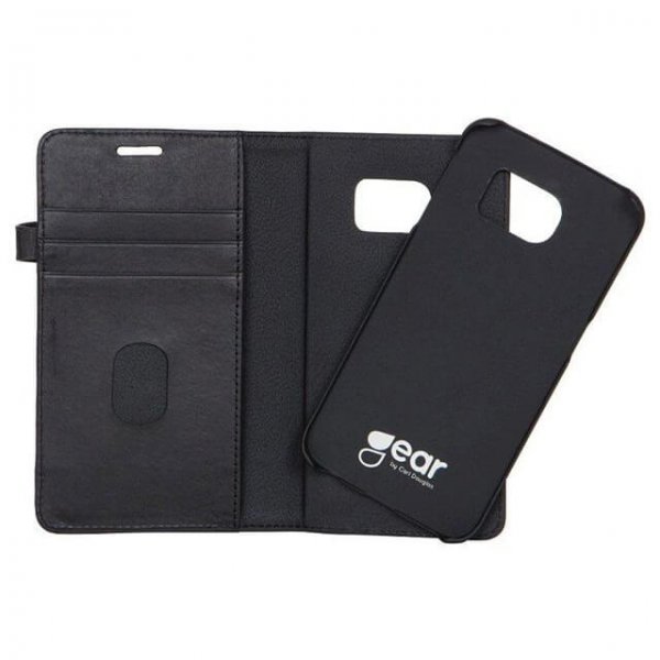 Buffalo Samsung Galaxy S6 Edge Cover 2-i-1 Magnet Etui Sort