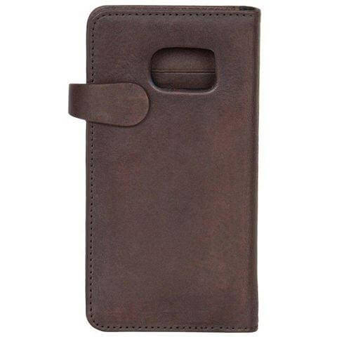 Buffalo Samsung Galaxy S6 Edge Cover 2i1 Magnet Etui Brun