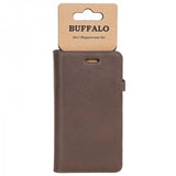 Buffalo Samsung Galaxy S9 Cover 2i1 Magnet Case Brun