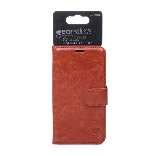 Gear Samsung Galaxy S6 Edge Cover Exclusive Brun