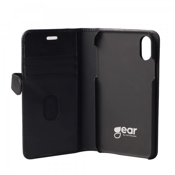Buffalo iPhone Xs Max Etui 2i1 Magnet Cover Sort